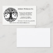 Boom van Life Metaphysical Bookstore-cadeaus Visitekaartje (Voorkant / Achterkant)