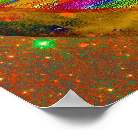 Boom van Life Sunrise Poster (Hoek)