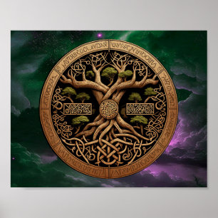 Boom van Life Yggdrasil Poster