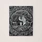 Boom van Life Yin Yang Legpuzzel (Verticaal)