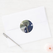 Boom van Life Yin Yang Ronde Sticker (Envelop)