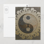 Boom van Life Yin Yang van Amelia Carrie Briefkaart (Voorkant / Achterkant)