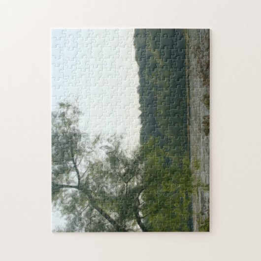 Boom van Marsh Fotoolie schilderen Legpuzzel (Verticaal)