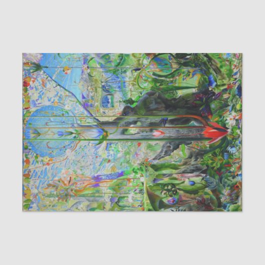 Boom van mijn leven van Joseph Stella Tissuepapier (Voorkant)