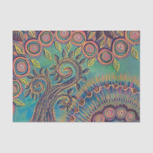 boom van papier voor het levensweefsel (Voorkant)