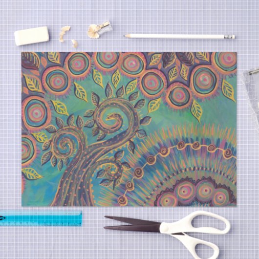 boom van papier voor het levensweefsel (Craft)