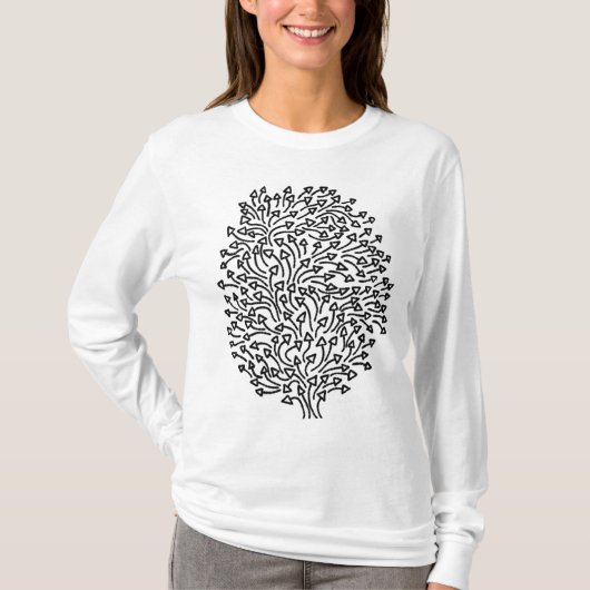 Boom van pijlen t-shirt (Voorkant)