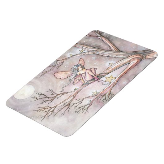 Boom van Sterren Kleine Fairy Vinyl Magnet Magneet (Linkerzijde)