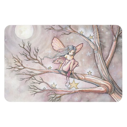 Boom van Sterren Kleine Fairy Vinyl Magnet Magneet (Horizontaal)