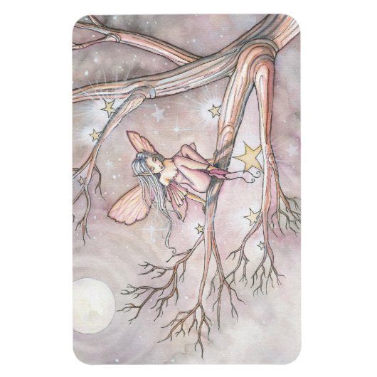 Boom van Sterren Kleine Fairy Vinyl Magnet Magneet (Verticaal)