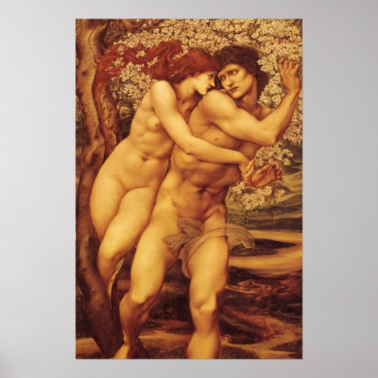 Boom van Vergeving, Sir Edward Coley Burne-Jones Poster (Voorkant)