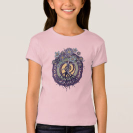 Boom van Verlichting Mandala Girls T Shirt