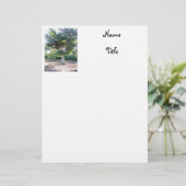 Boom van Wisdom-letterhead Persoonlijk Briefhoofd (Staand voorkant)