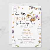 Boom Verjaardag Ons kleine boek wordt twee Kaart (Voorkant)