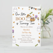 Boom Verjaardag Ons kleine boek wordt twee Kaart (Staand voorkant)