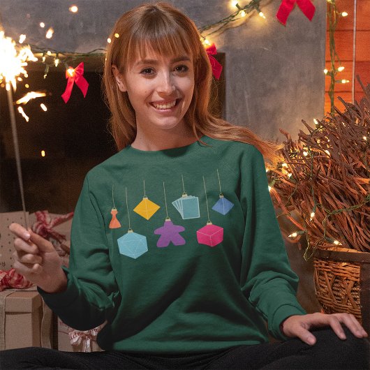 Boom versieren met bordspellen Dames T-shirt