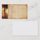 Boom Visitekaartje (Voorkant / Achterkant)