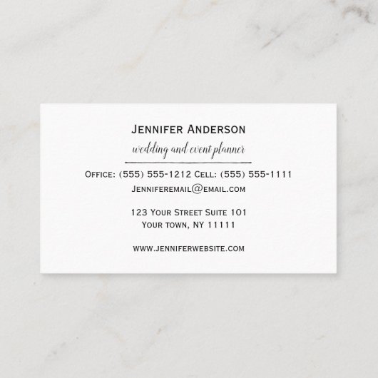  boom visitekaartje (Achterkant)