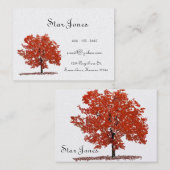 Boom visitekaartje (Voorkant / Achterkant)