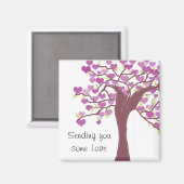 Boom vol hart magneet (Voorkant / Achterkant)