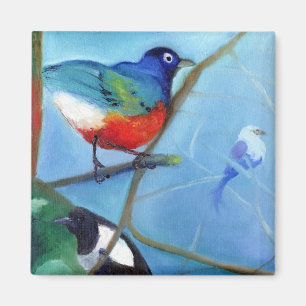 Boom vol vogels 2012 magneet
