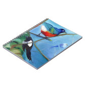 Boom vol vogels 2012 notitieboek (Linkerzijde)