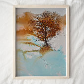 Boom Waterverf Art Print