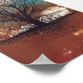 Boom Waterverf Art Print (Hoek)