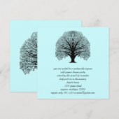 Boom-wervelinnodigingen Kaart (Voorkant / Achterkant)