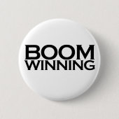 Boom winnend ronde button 5,7 cm (Voorkant)