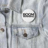 Boom winnend ronde button 5,7 cm (In situ)