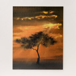 Boom Zonlicht - Teken Kunstcollectie Legpuzzel