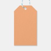 Boom Zonnezondhandschilderd Waterverf Cadeaulabel (Achterkant)