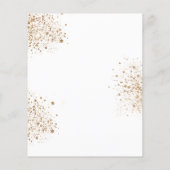 Boombaptisme eucalyptus greenery gold cross (Achterkant)