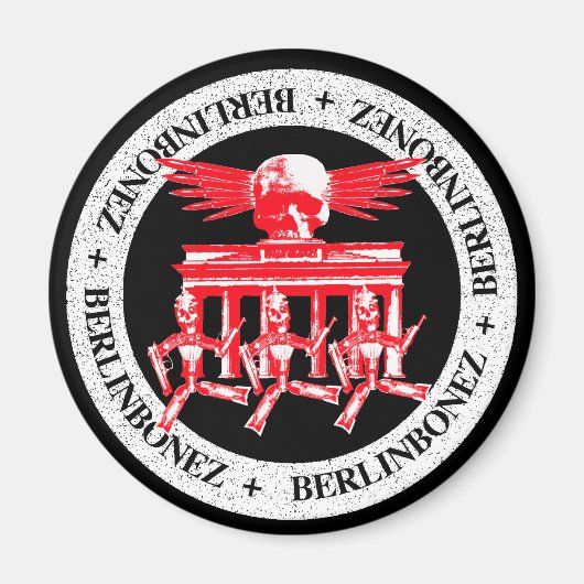 Boombastikboogiewoogie fridge Magnet (Voorkant)