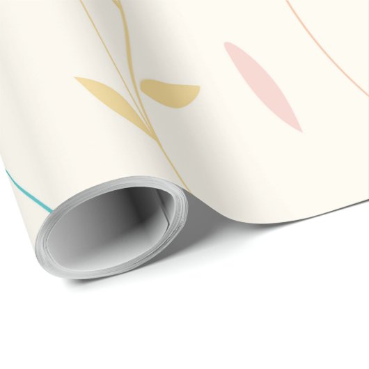 boombladeren cadeaupapier (Rol Hoek)