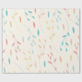 boombladeren cadeaupapier (Vlak)