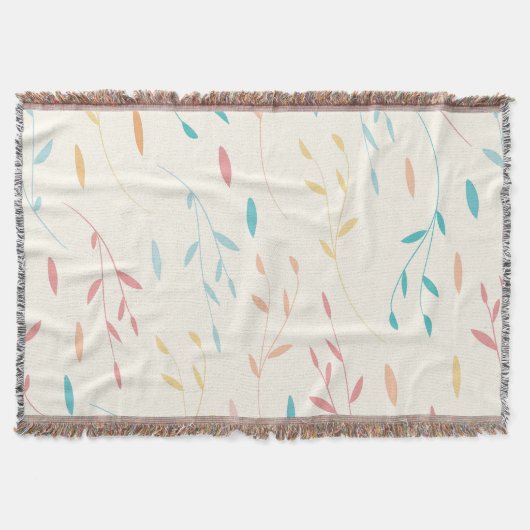 boombladeren deken (Voorkant)