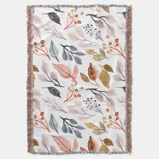 boombladeren deken (Voorkant Verticaal)