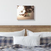 Boombladeren en moonlicht canvas afdruk (Insitu (Slaapkamer))