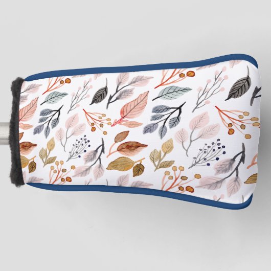 boombladeren golfheadcover (Voorkant)