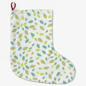 boombladeren grote kerstsok (Voorkant)