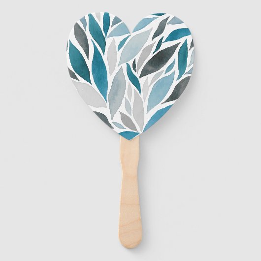 boombladeren handwaaier (Voorkant)