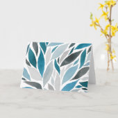 boombladeren kaart (Gele Bloem)