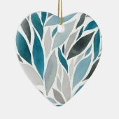 boombladeren keramisch ornament (Rechts)