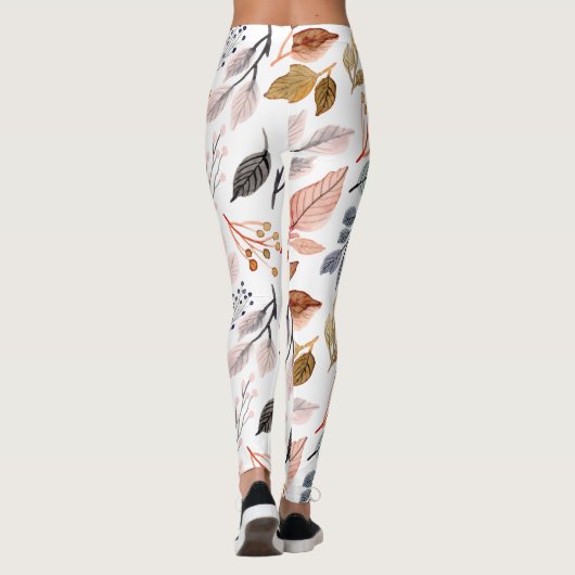 boombladeren leggings (Achterkant)