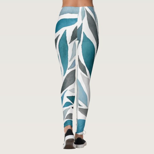 boombladeren leggings (Achterkant)