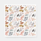 boombladeren servet (Voorkant)