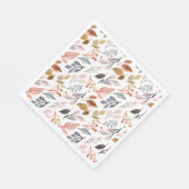 boombladeren servet (Hoek)