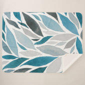 boombladeren sherpa deken (Voorkant (horizontaal))